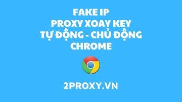 Hướng Dẫn Fake IP Proxy Xoay Dân Cư Tự Động & Chủ Động - Trình Duyệt Chrome - Proxyvn.vn