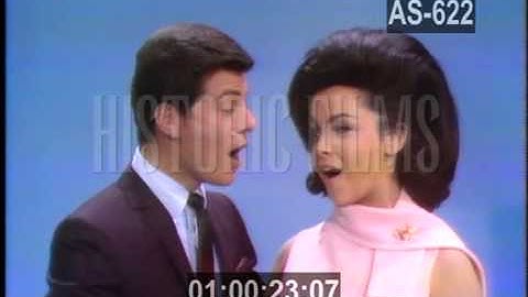 ANNETTE FUNICELLO AND FRANKIE AVALON SING "THIS LAND IS YOUR LAND" - 1966