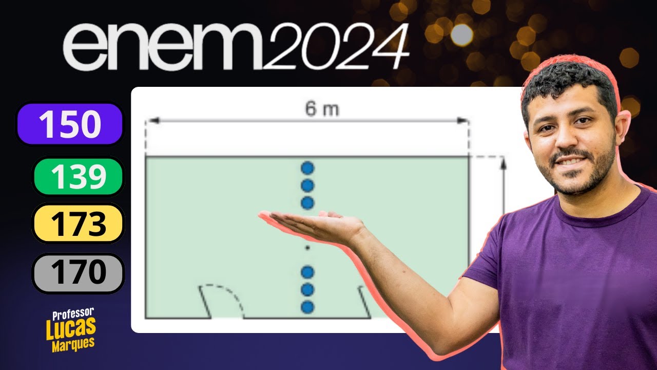 Questão 150 - Caderno Azul | Equação | ENEM 2024 MATEMÁTICA