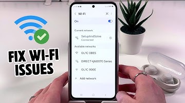 Samsung Galaxy A35 5G: Fix Wi-Fi Connection Issues