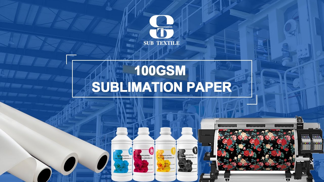 100gsm Sublimation Paper Special For Epson Printer Used