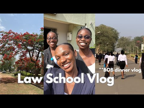 Law school Vlog; official Induction into the legal profession | Body of benchers Dinner