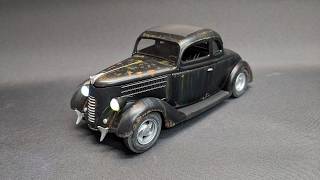 Building the AMT 1/25 scale 1936 Ford Coupe - Part three - painting and weathering