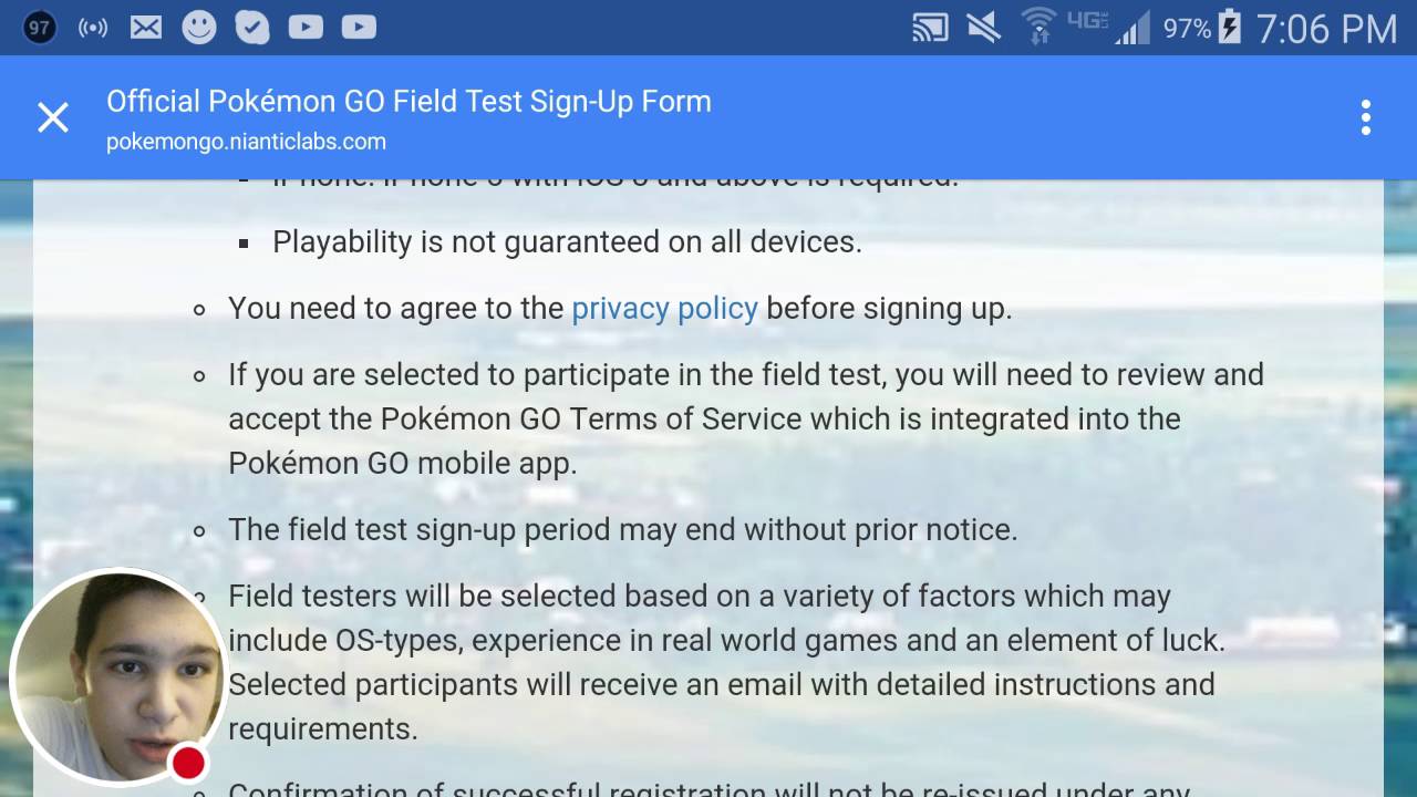 POKEMON GO BETA TESTING IN THE US