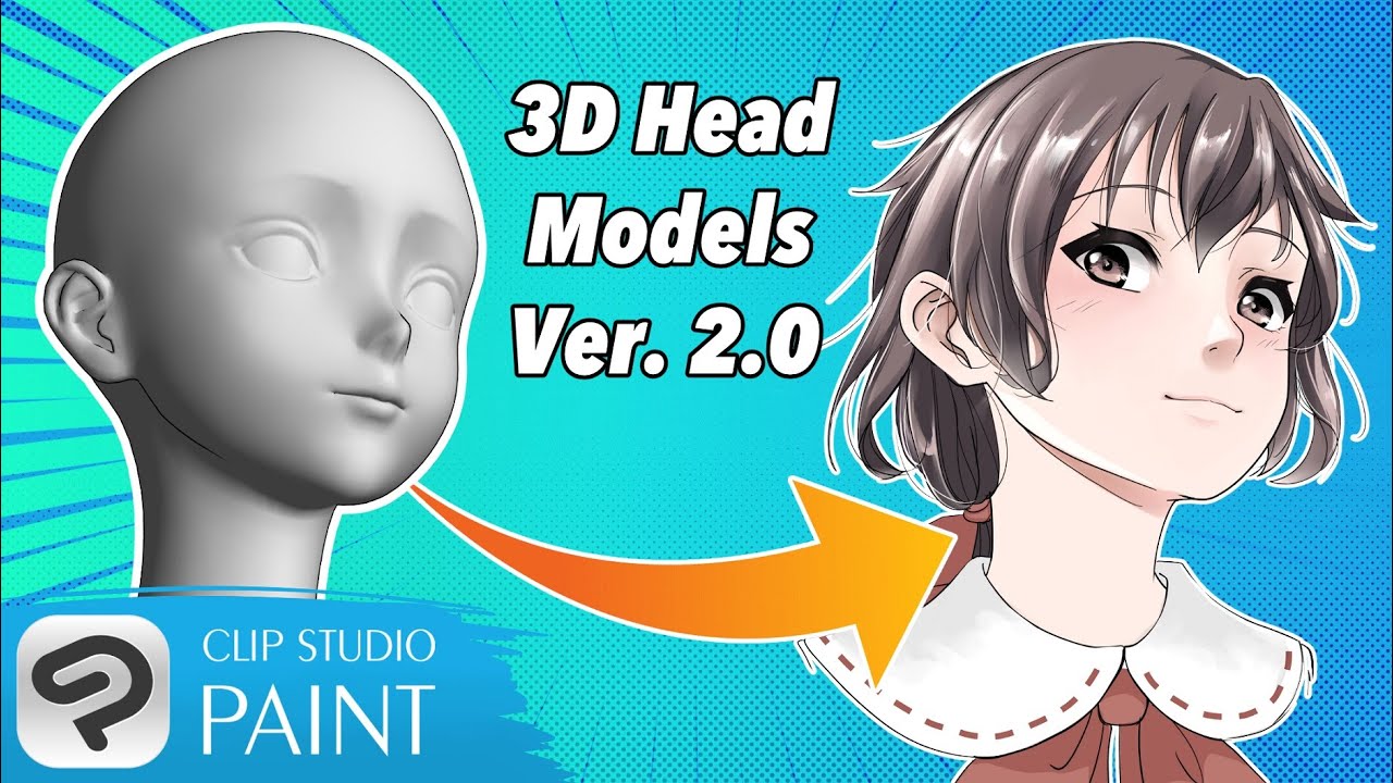 3D HEAD - CLIP STUDIO ASSETS