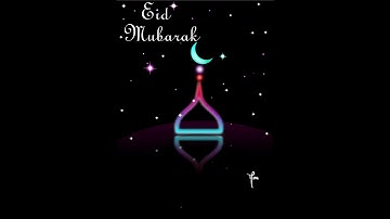 Speed Art, Eid Mubarak Greetings, Design In Corel Draw 2021