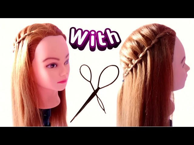 How to use hair loop, waterfall hairstyles create by hair loop