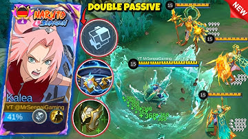 EXP LANE KALEA 9999% ANTI LIFESTEAL BUILD (ABUSE PASSIVE TRICK) - KALEA BEST BUILD 2025
