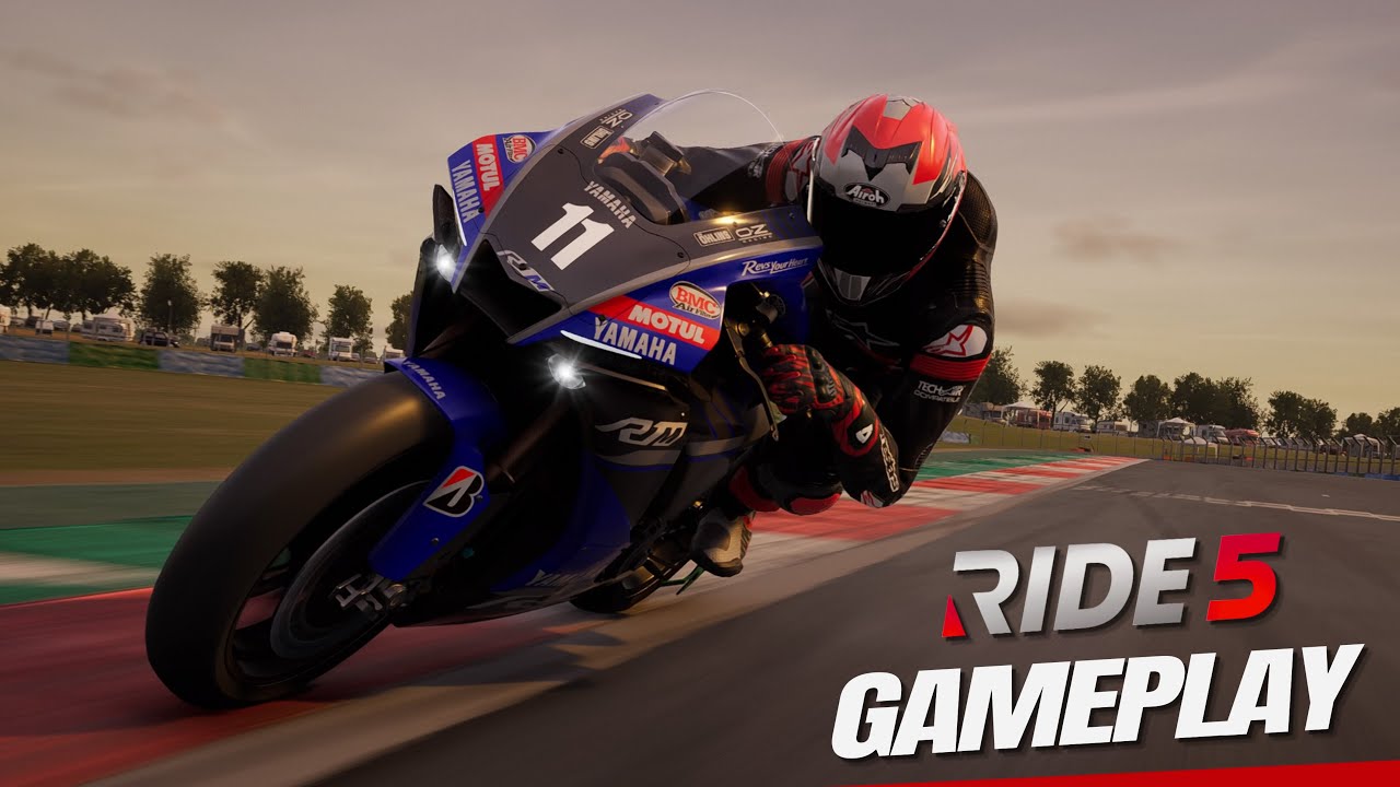Ride 5 (PS5) Gameplay 4K | Yamaha R1 M 2020 | Magny Cours - Endurance class