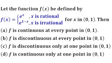 continuity and differentiability IIT Jam 2013 real analysis mathematics