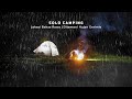 Solo Camping Di Bekas Rawa | Ditemani Hujan Gerimis