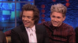 Harry Styles Does Yoga *Exclusive One Direction Clip* | The Jonathan Ross Show