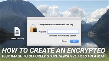 How to Create an Encrypted Disk Image to Securely Store Sensitive Files on a Mac