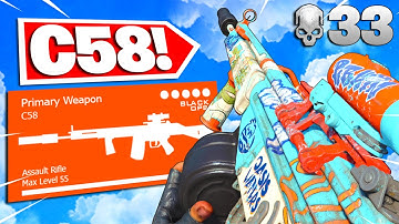 the "NO RECOIL" C58 CLASS is NOW *META* in WARZONE SEASON 6! (BEST C58 CLASS SETUP/LOADOUT!)