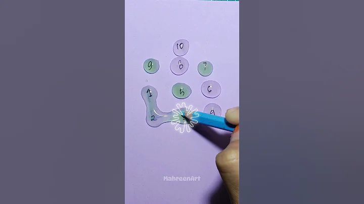 Connect number 1-10 #funny #gaming #iqtest #drawing
