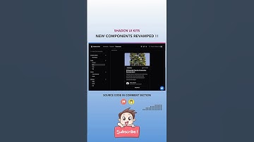 👉 Shadcn UI Kits - New Components Revamped #nextjs #nextjstutorial #shadcn #shadcnui #theme