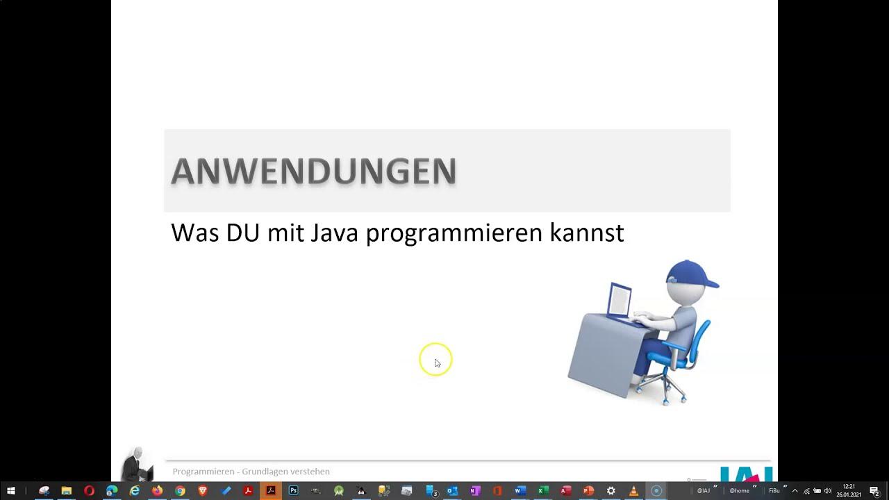 Programmieren mit Java - Teil 2 - Erste GUI-Anwendung - YouTube