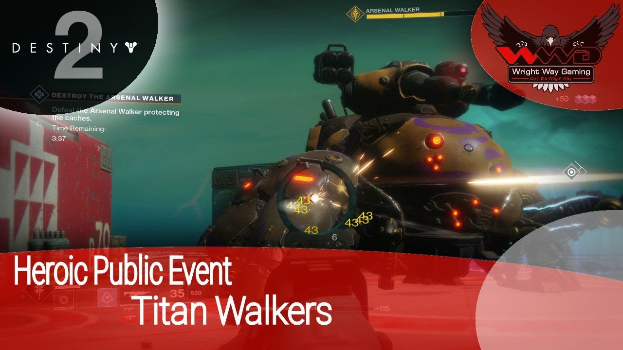 destiny game engine Destiny 2 Titan Walker Heroic Public Event Trigger