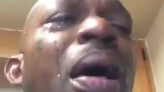 Black Guy Crying Over Weed (Meme)