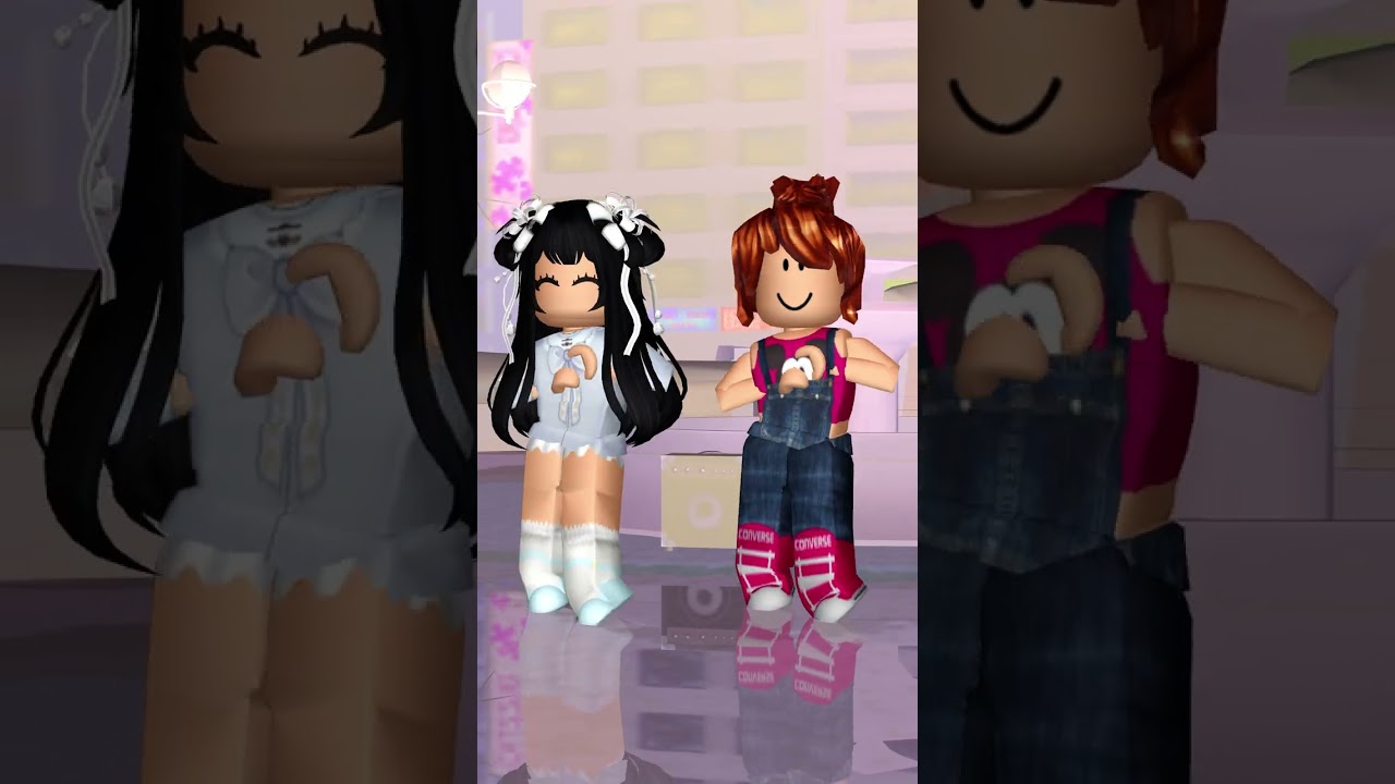 DANÇANDO COM JULIA MINEGIRL E VITÓRIA MINEBLOX!😍 (MMD ROBLOX - Vídeo  Extra) 