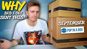 WHAT A CRAZY SUB!? - September Pop In A Box Monthly Funko Pop Subscription