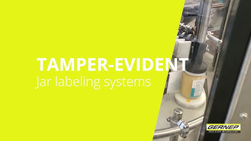 Tamper Evident Labeling - Small Jars