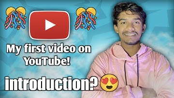 My first video on YouTube | YouTube pe mera pehla video