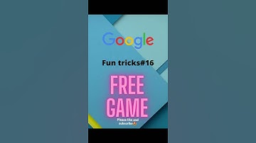 Thumbnail of play store free game without download (google fun tricks#16)