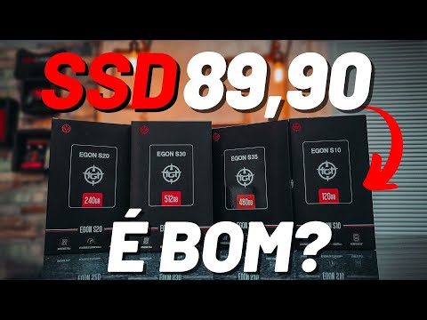 SSD TGT Vale a Pena? Review SSD TGT EGON S10, S20, S30 e S35