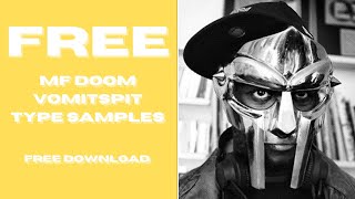 [+10 SAMPLES] MF DOOM VOMITSPIT BOOM BAP DRUM SAMPLES/LOOPS FREE DOWNLOAD