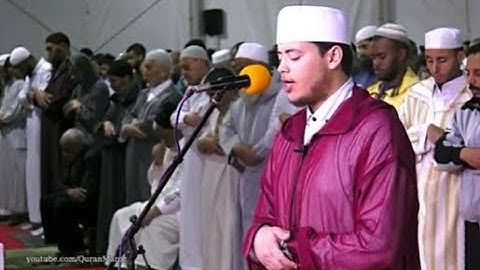 أجمل تلاوة بصوت القارئ المغربي 🇲🇦/الياس حجري /ترتيل بالصيغة العراقية