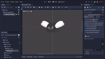28. Creating an enemy in Godot 3.2 - Digital Student Online School