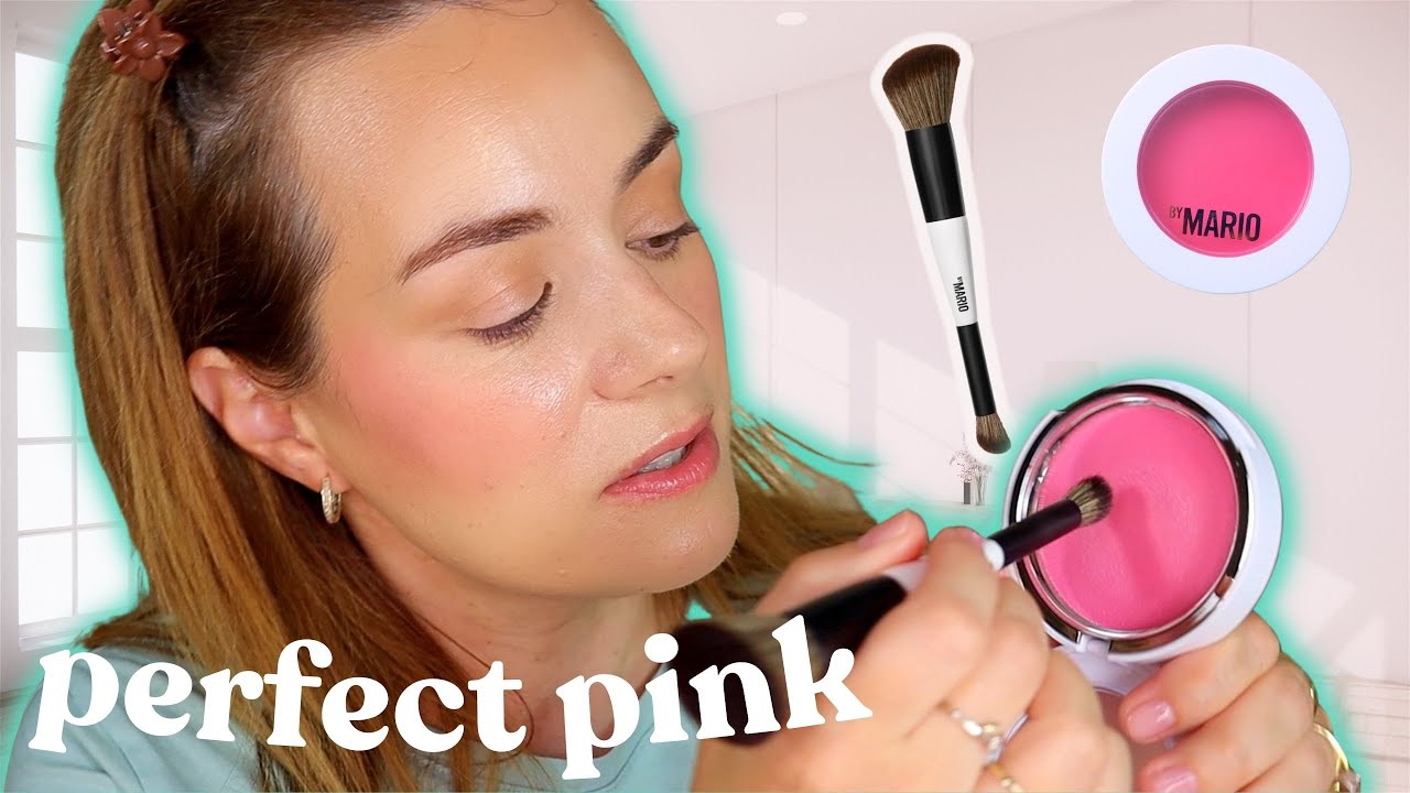 MAKEUP BY MARIO: SOFT POP PLUMPING BLUSH VEIL + F1 Brush