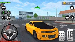 Car Driving Academy 2018 Update - New Camaro Vehicle Added Android GamePlay HD screenshot 2