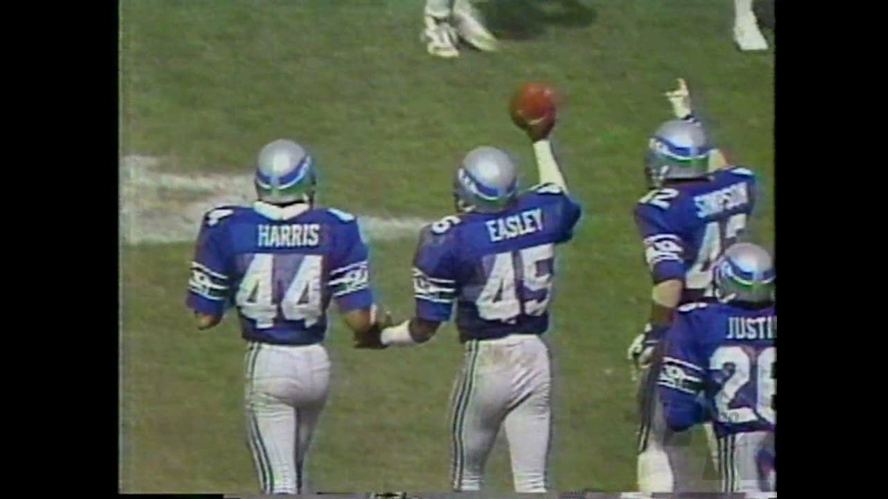 Kenny Easley Career Interception 8 1983 vs San Diego