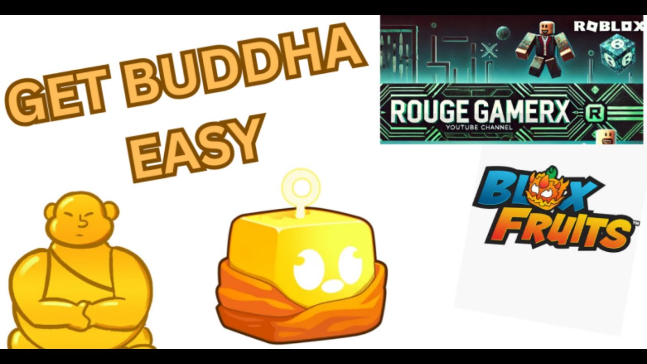 How to get buddha fruit fast and easy - blox fruits (All methods) - YouTube