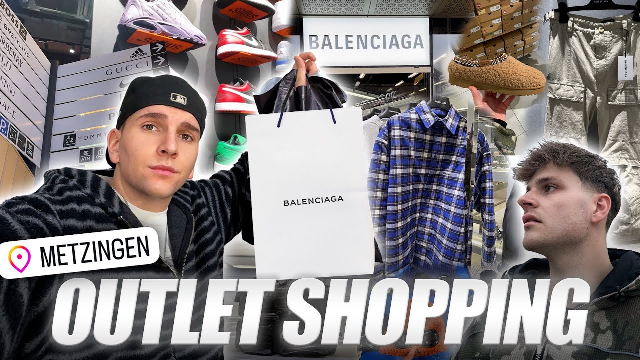 WIEDER NEUE PICK UPS 😱| XXL Designer Outlet METZINGEN Shopping mit JAN 🛍️🛒| Senad