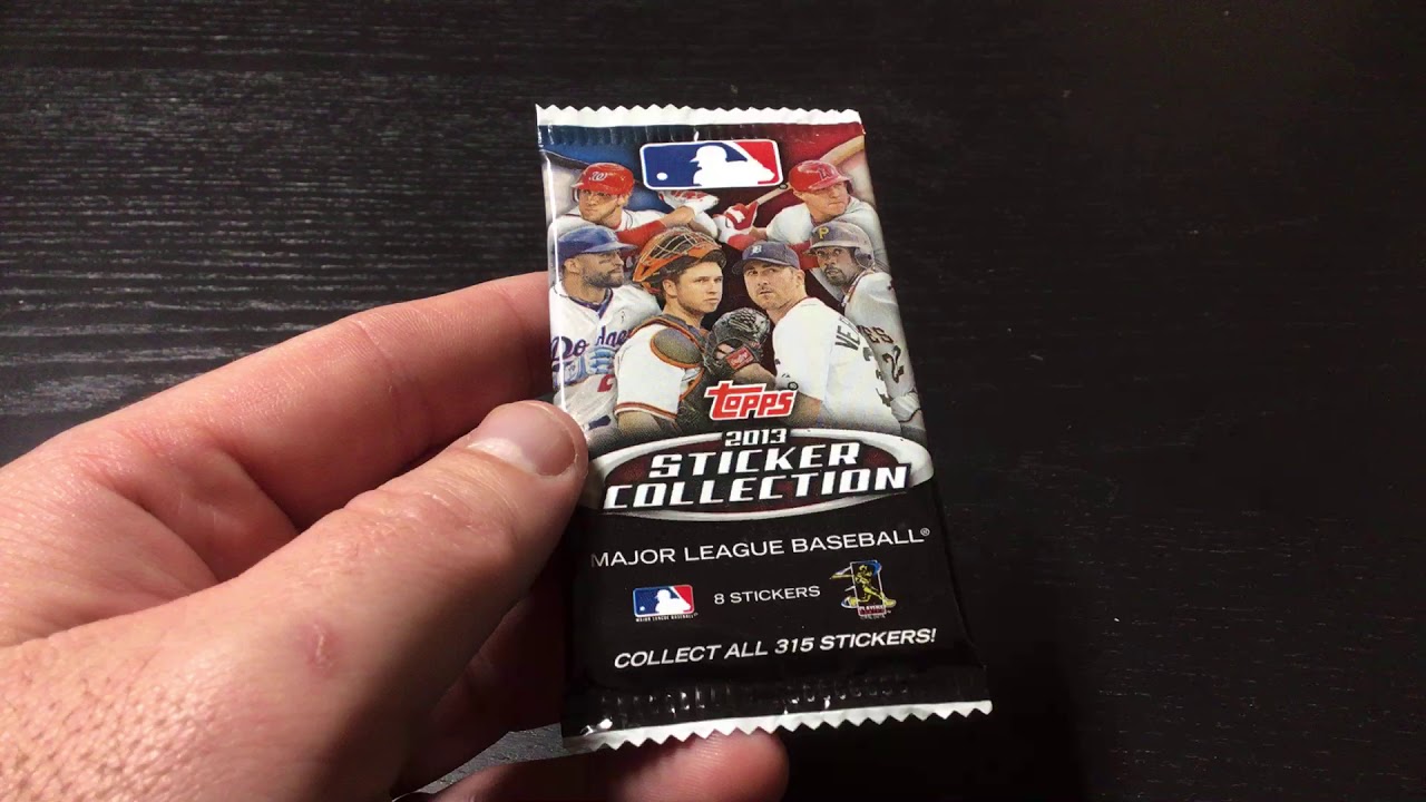 2013 Sticker Collection Pack Rip Day 31 - YouTube