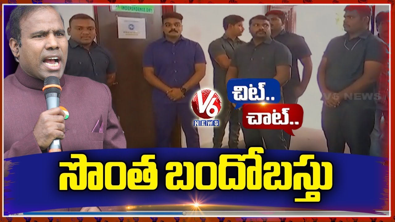 Praja Shanti Party Leader KA Paul Kept Bouncers As Private Security ...