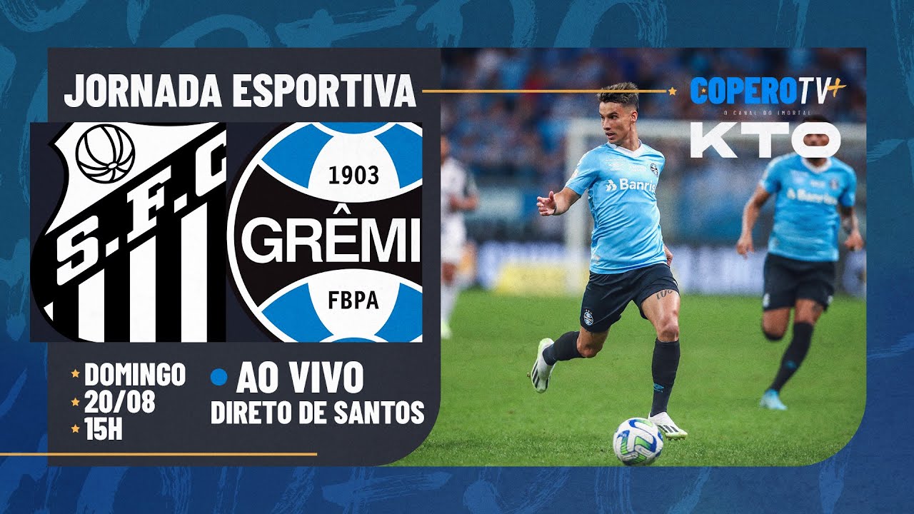 Campeonato Brasileiro: como assistir Grêmio x Santos online gratuitamente -  TV História