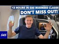 Sas business class 2024 best in europe brutally honest review of sas