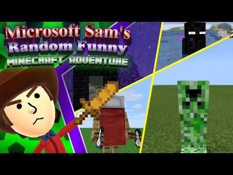 Microsoft Sam tries to play Minecraft