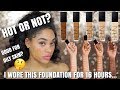 I TESTED THE NEW NARS NATURAL RADIANT LONGWEAR  FOUNDATION FOR 16HRS AND.....