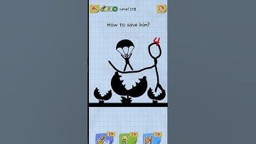 Draw 2 Save Level 178 Solution #draw2save #shorts #viral