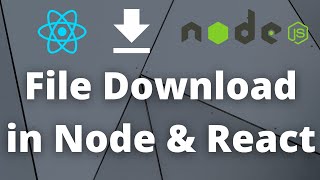 File Download in Node & React