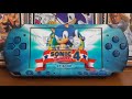Sonic the Hedgehog PSP 3000 Blue