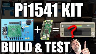 Pi1541 Hat Kit Build & Test w/RaspPI Zero