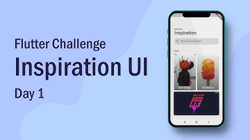 Flutter Challenge - Inspiration UI | Day 1