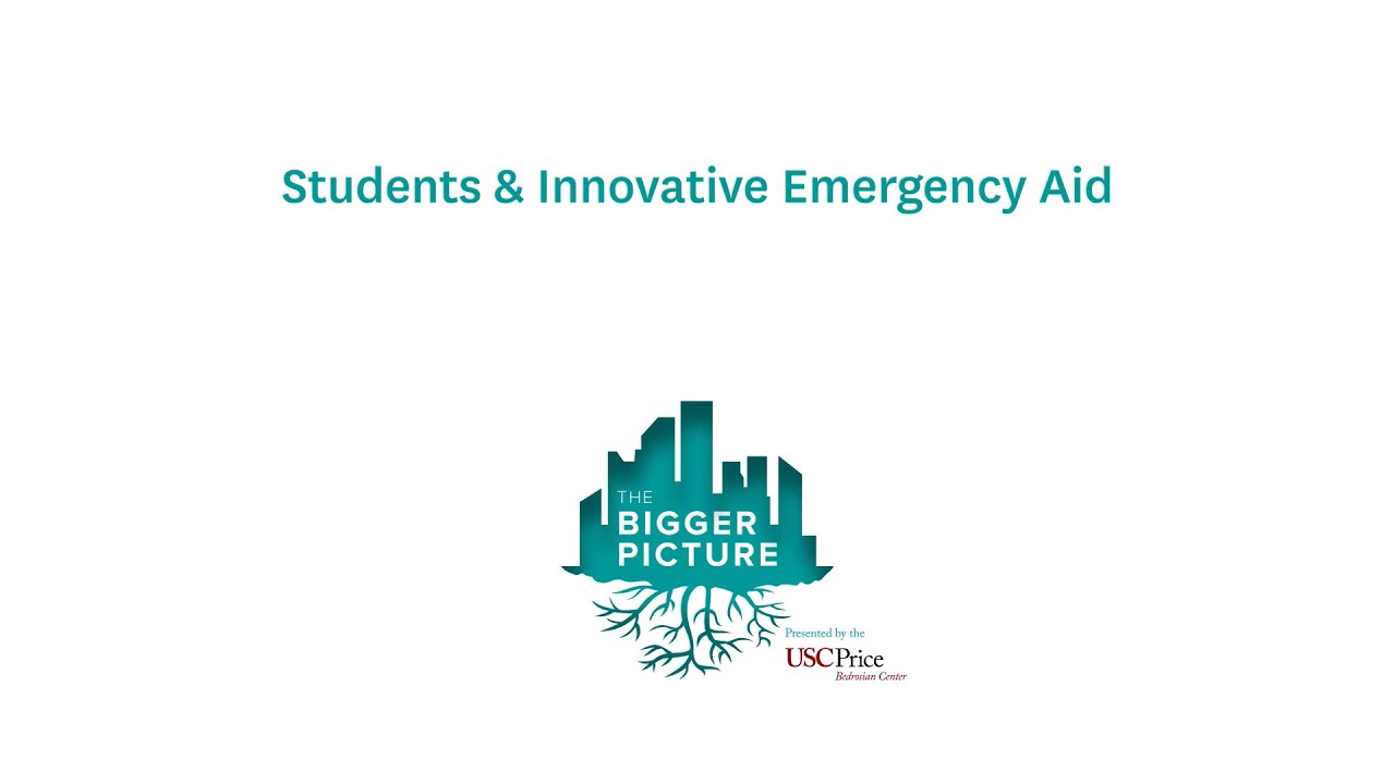 Highlights: Students & Innovative Emergency Aid