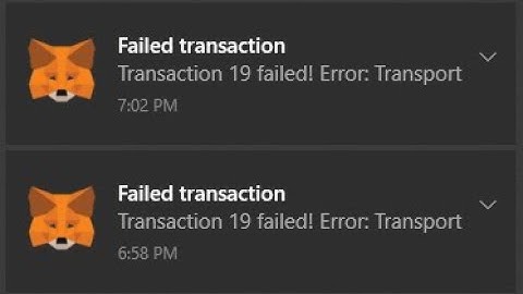 How to fix MetaMask transaction problem?